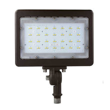 Load image into Gallery viewer, LED Garden Yard Flood Light, Outdoor 30w, 5000k, 3,900 LM, IP65, Input 100-277Vac, Replace 150w Metal Halide, Knuckle Mount, ETL, DLC - Rayz lighting INC