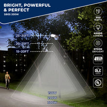Load image into Gallery viewer, 200W LED Shoebox Area Light - Parking Lot/Street Light
