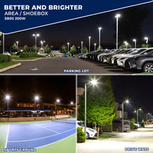 Load image into Gallery viewer, 300W LED Shoebox Area Light - Parking Lot/Street Light
