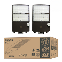 Load image into Gallery viewer, 300W LED Shoebox Area Light - Parking Lot/Street Light
