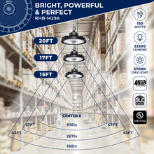 Load image into Gallery viewer, 150W LED UFO High Bay Light Fixture
